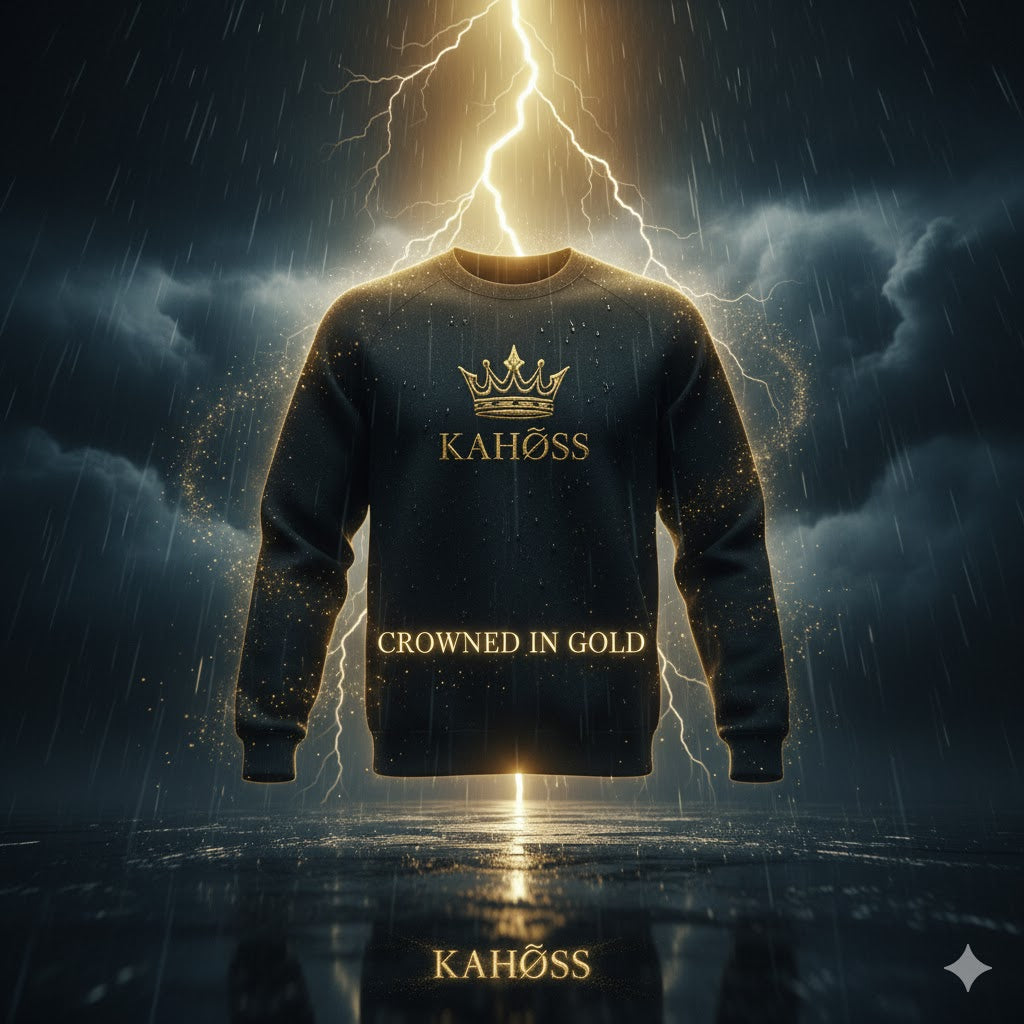 DEITY CREW-Crewneck Sweatshirt-KAHØ$$